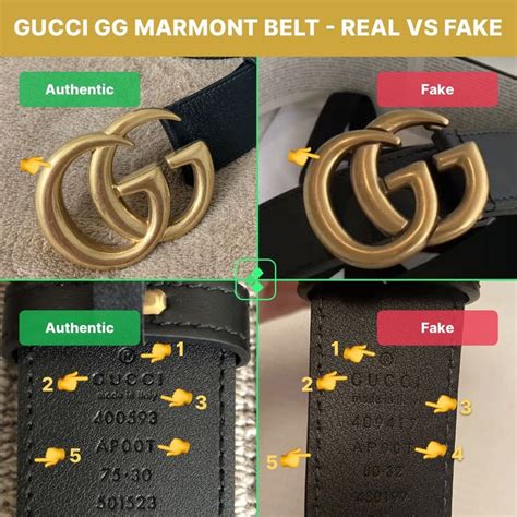 fake vs real gucci belt|authentic gucci belt box.